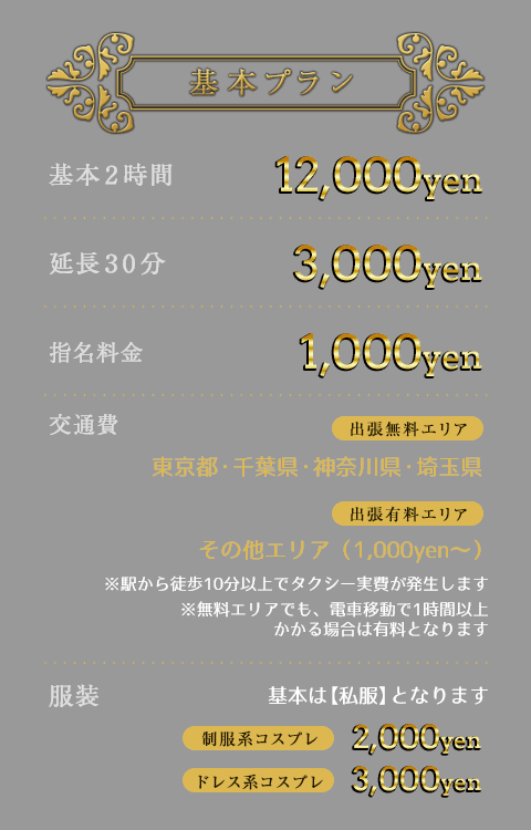 料金表:基本プラン